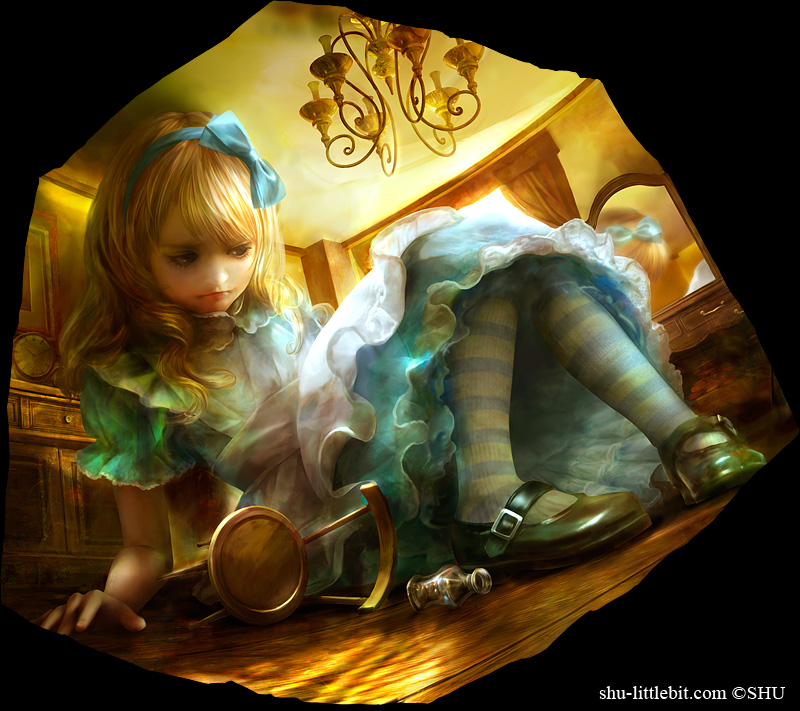 Alice in rabbit room うさぎ部屋のアリス