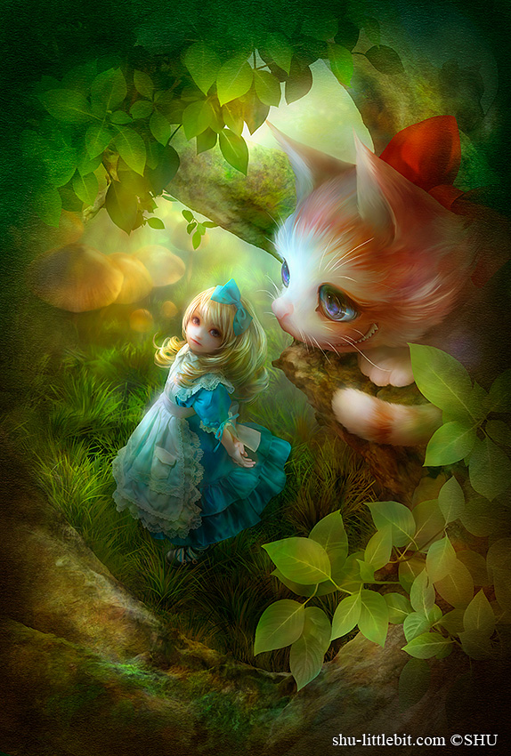 Alice With Cheshire Cat